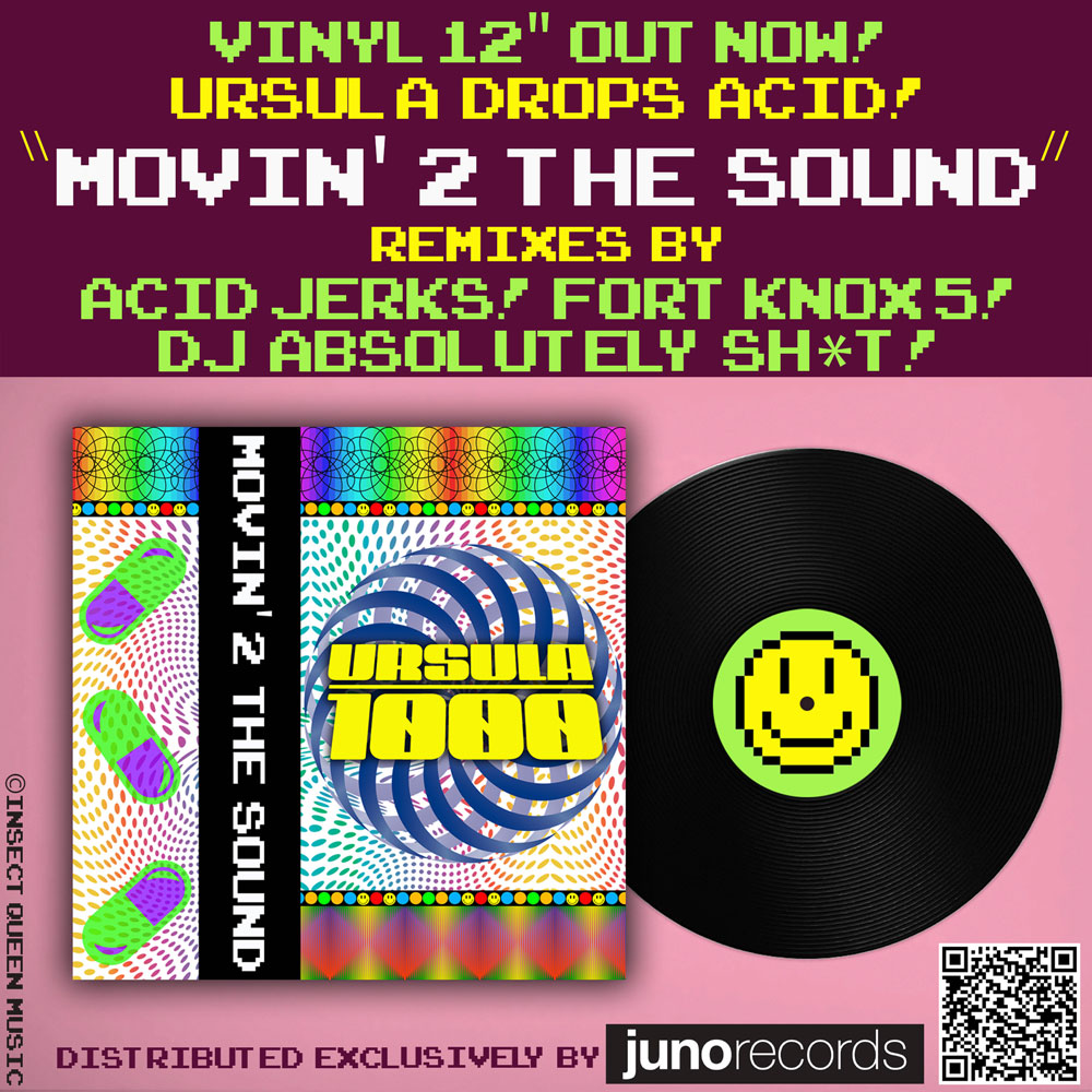 URSULA 1000: Movin' 2 The Sound 12"